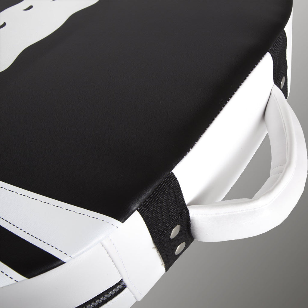 Venum Absolute Square Kick Shield - Koženka Skintex - Černá/Led