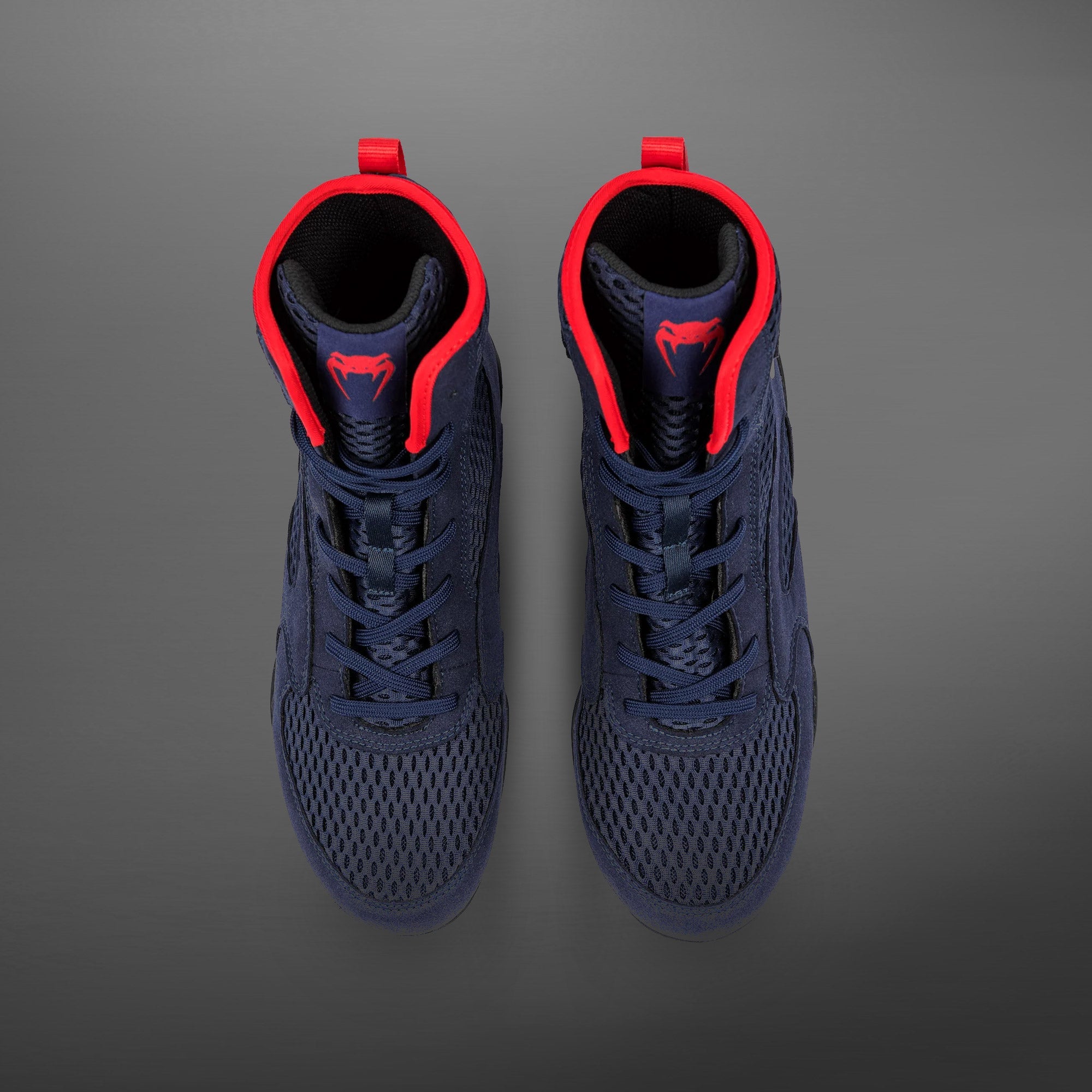 Venum Boxerské boty - Námořnická modrá/červená