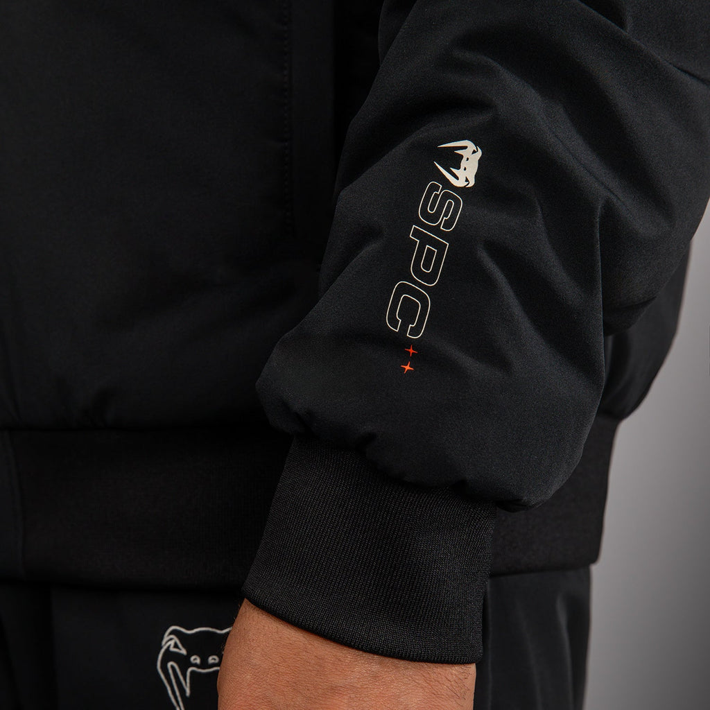 Venum Eclipse Bomber Jacket - Černá/Slonová kost