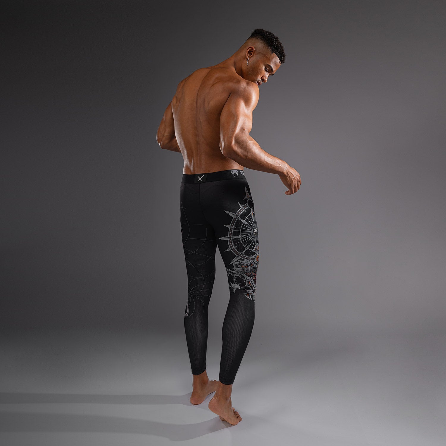 Pánské Spodky Venum Gladiator 5.0 - Černá/Stříbrná