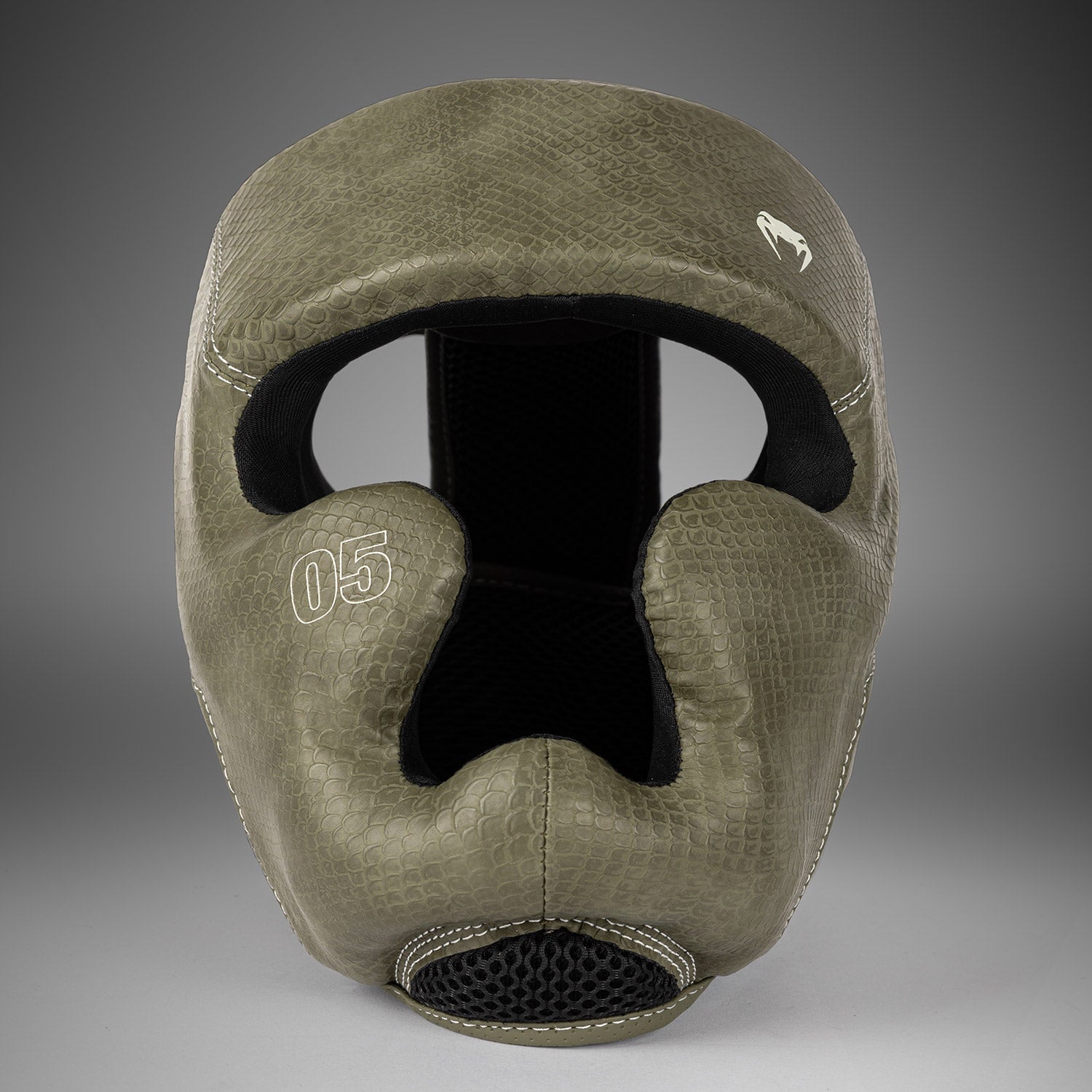 Venum Impact Evo Scales Headgear - Army Green