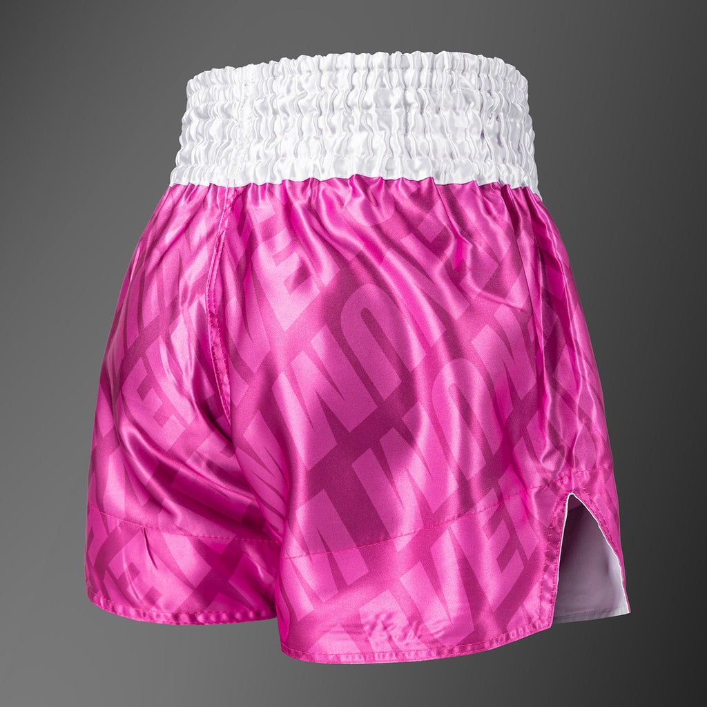 Venum Contender XT Muay Thai Shorts - Candy Pink/ Bílá