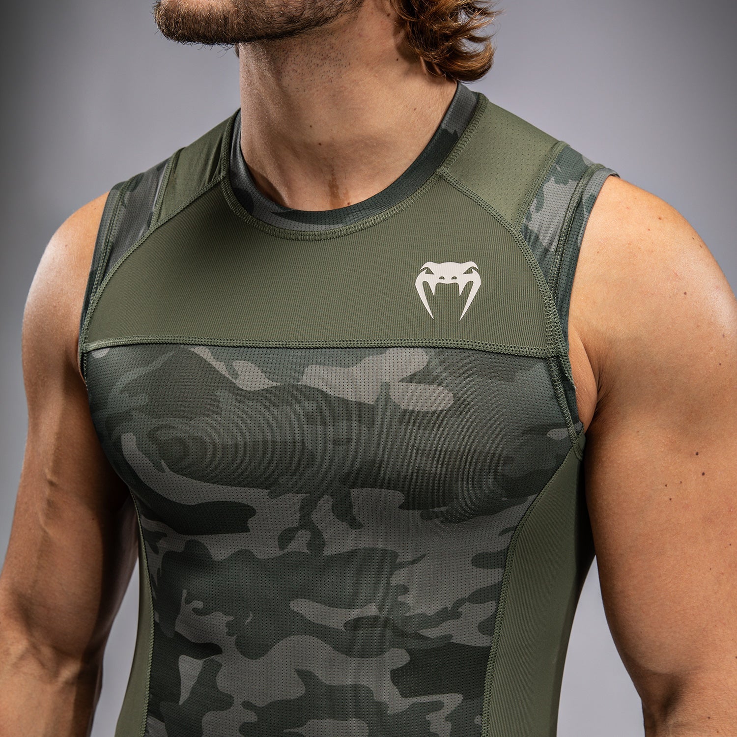 Venum G-Fit Air Pánský tílko Rashguard - Army Camo