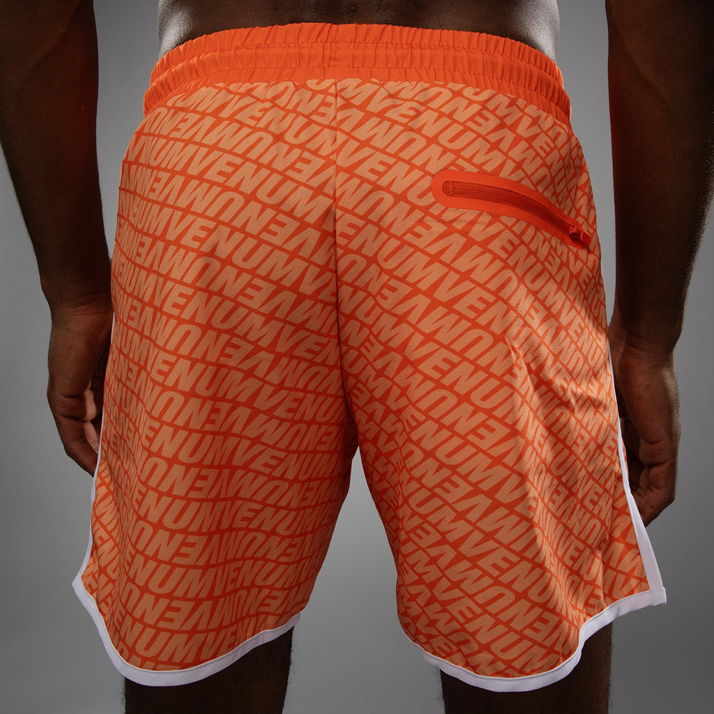 Venum Echo Board Shorts - Oranžový západ slunce