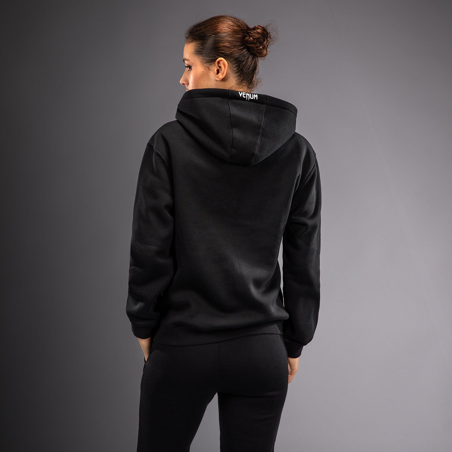 UFC Fusion od Venum Dámská replika mikiny s kapucí - černá