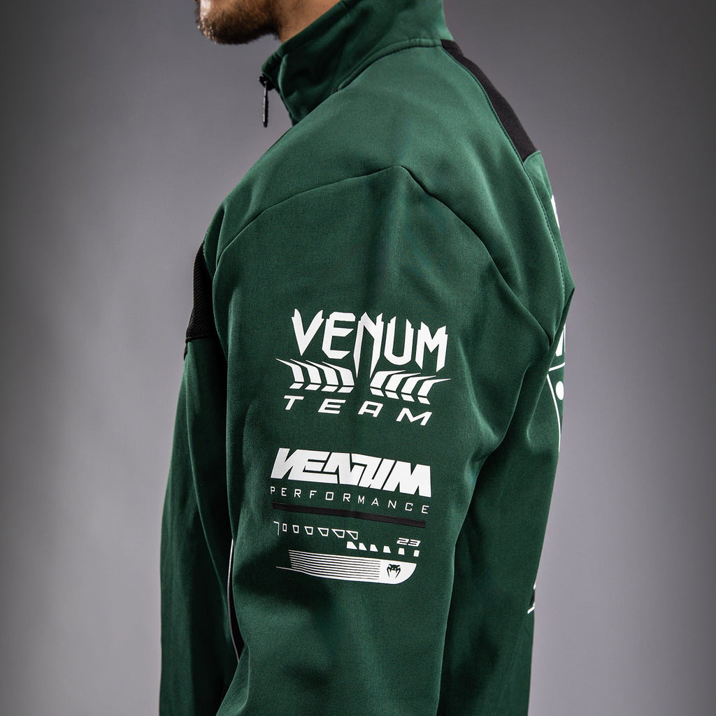 Bunda Venum Motorsport Softshell - Lesní hlubina