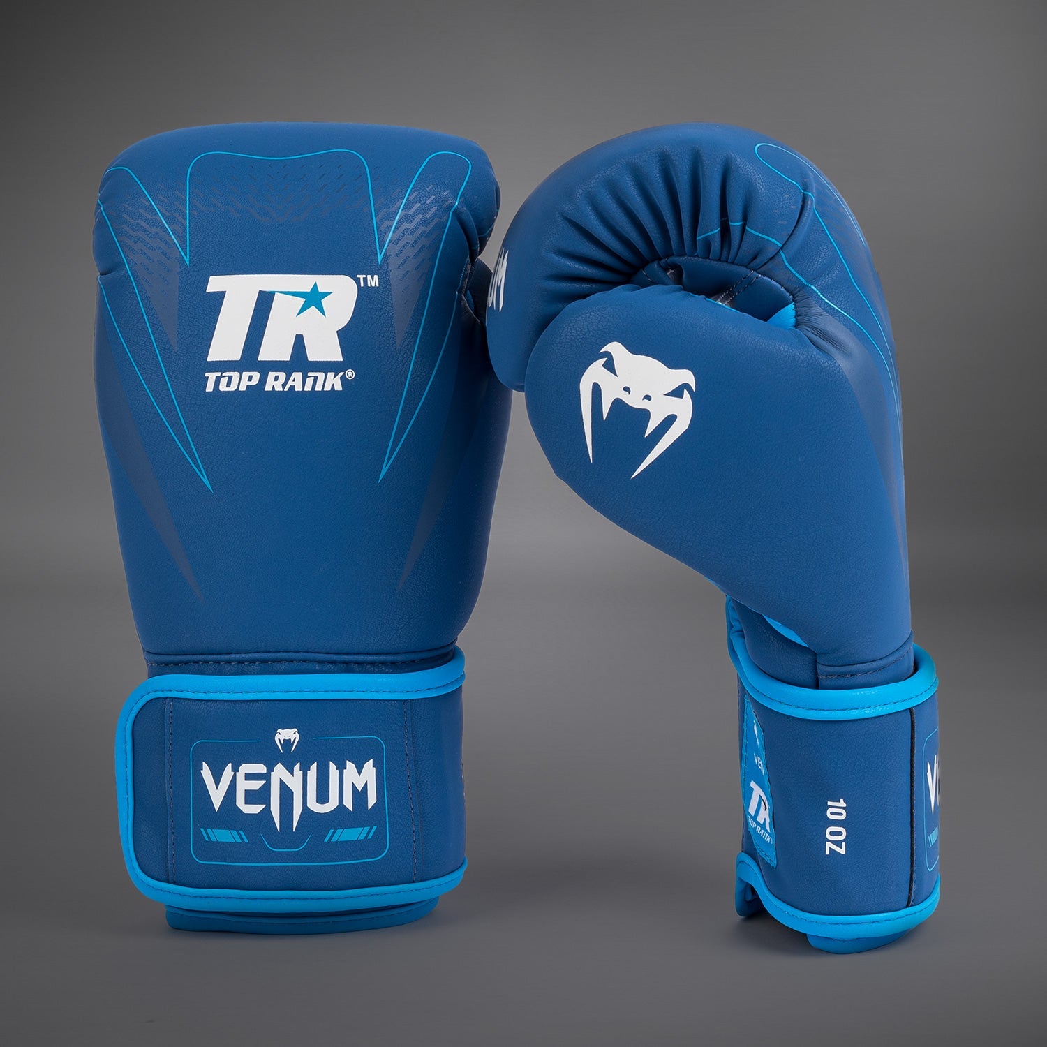 Venum x Top Rank Original Boxerské rukavice - Navy Blue