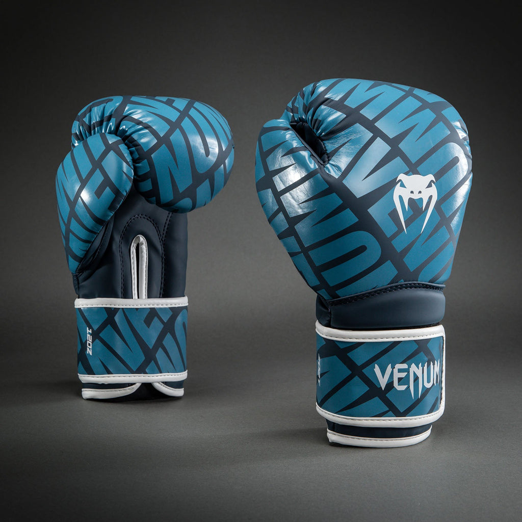 Boxerské rukavice Venum Contender 1.5XT - Navy Blue/Sky Blue