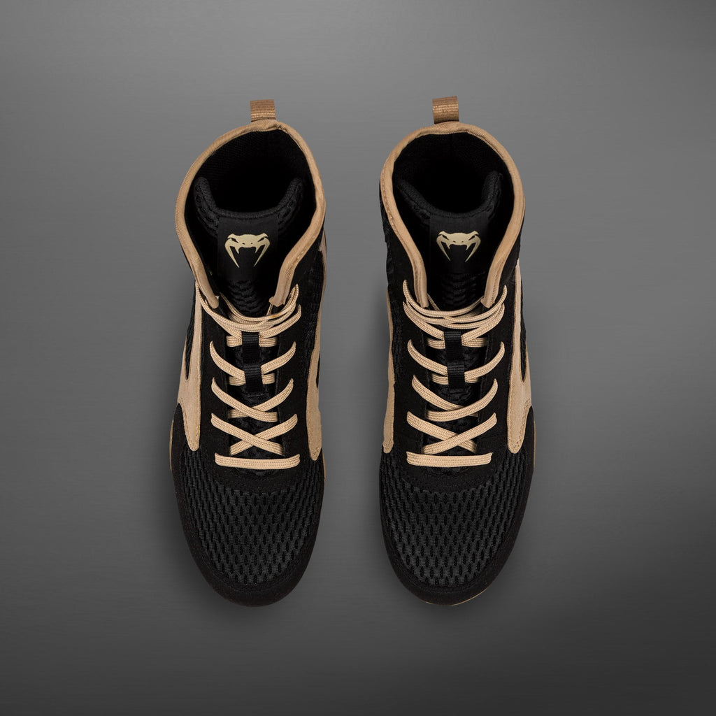 Venum Contender Boxerské boty - Černá/Písek