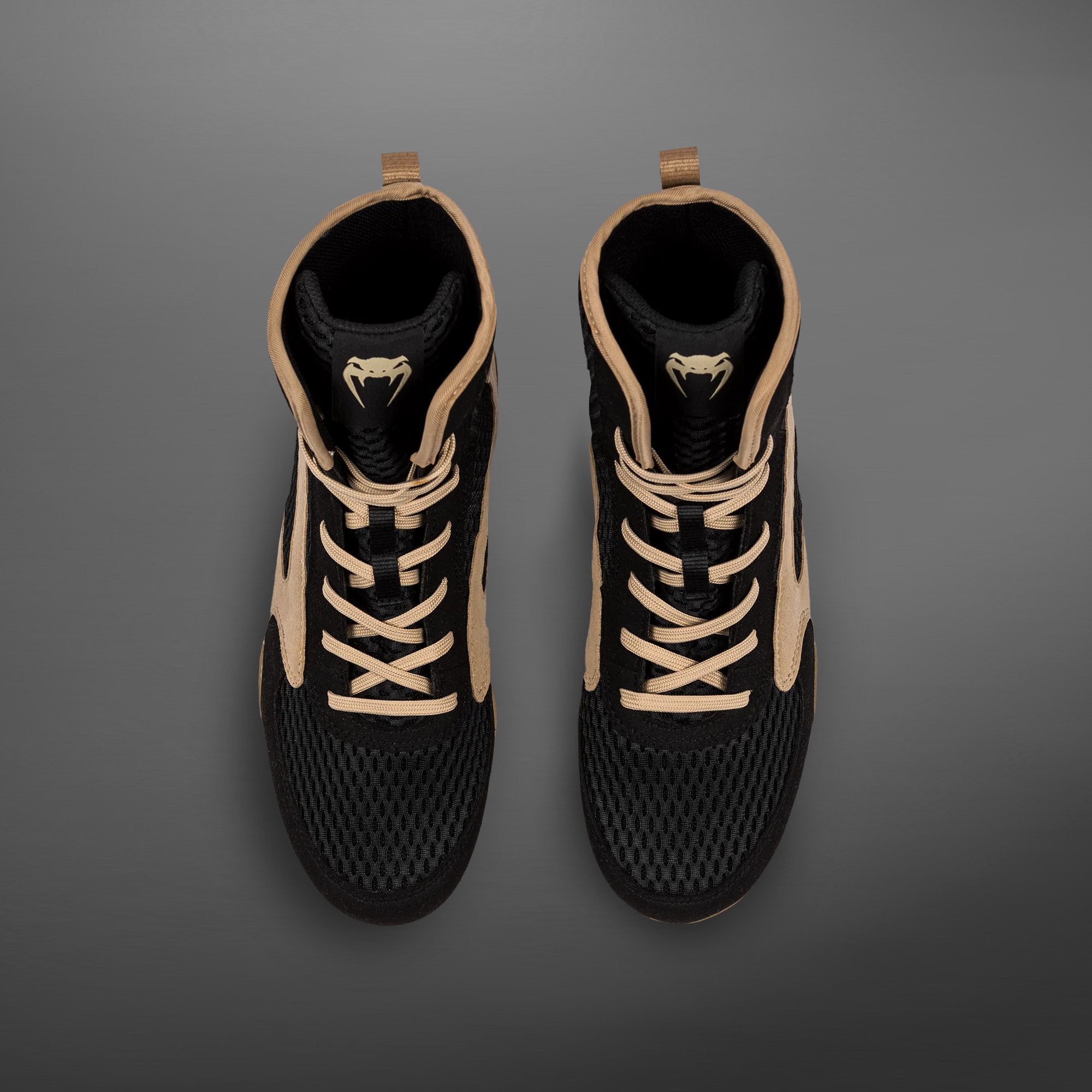 Venum Contender Boxerské boty - Černá/Písek