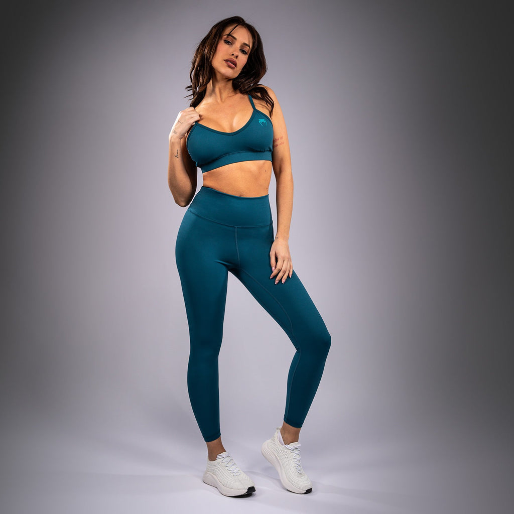 Dámská sportovní podprsenka Venum x Demi - Azurová modř