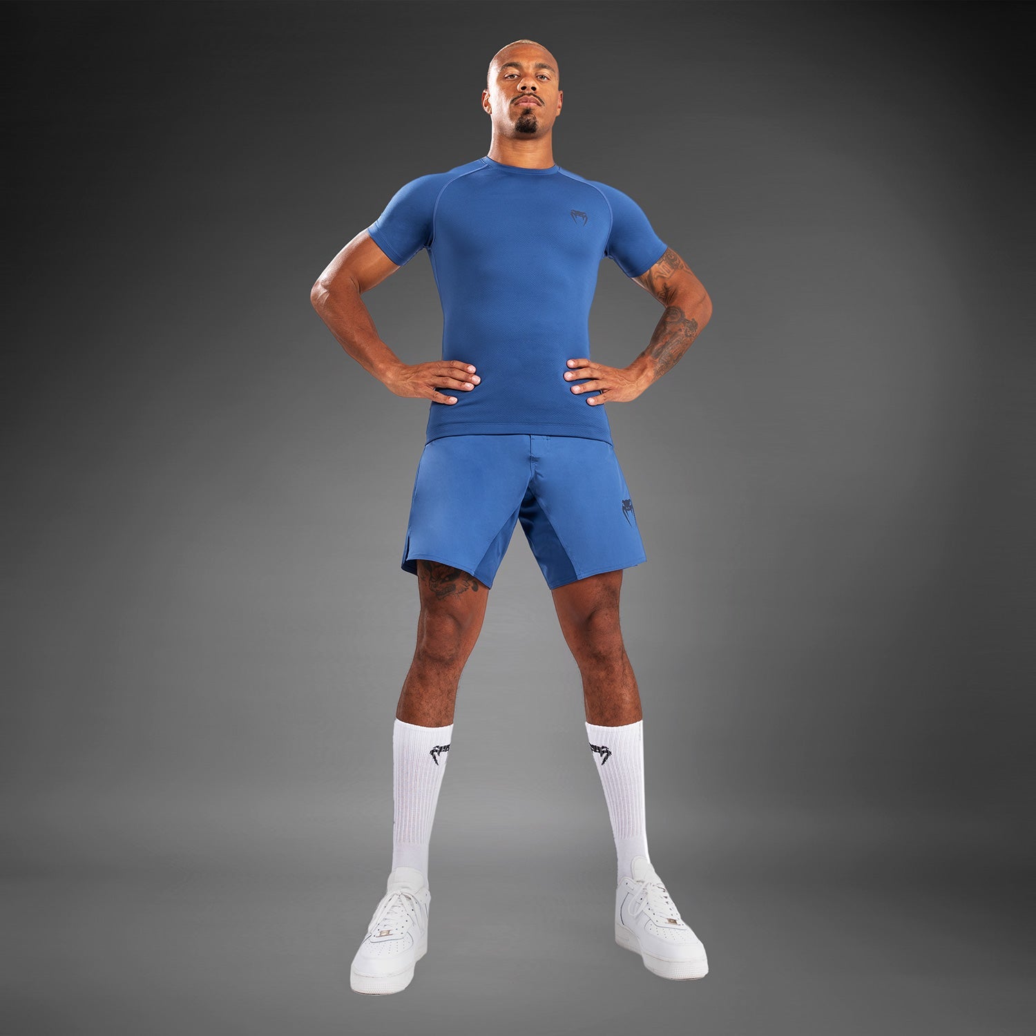 Pánské triko s krátkým rukávem Venum Contender - Modré