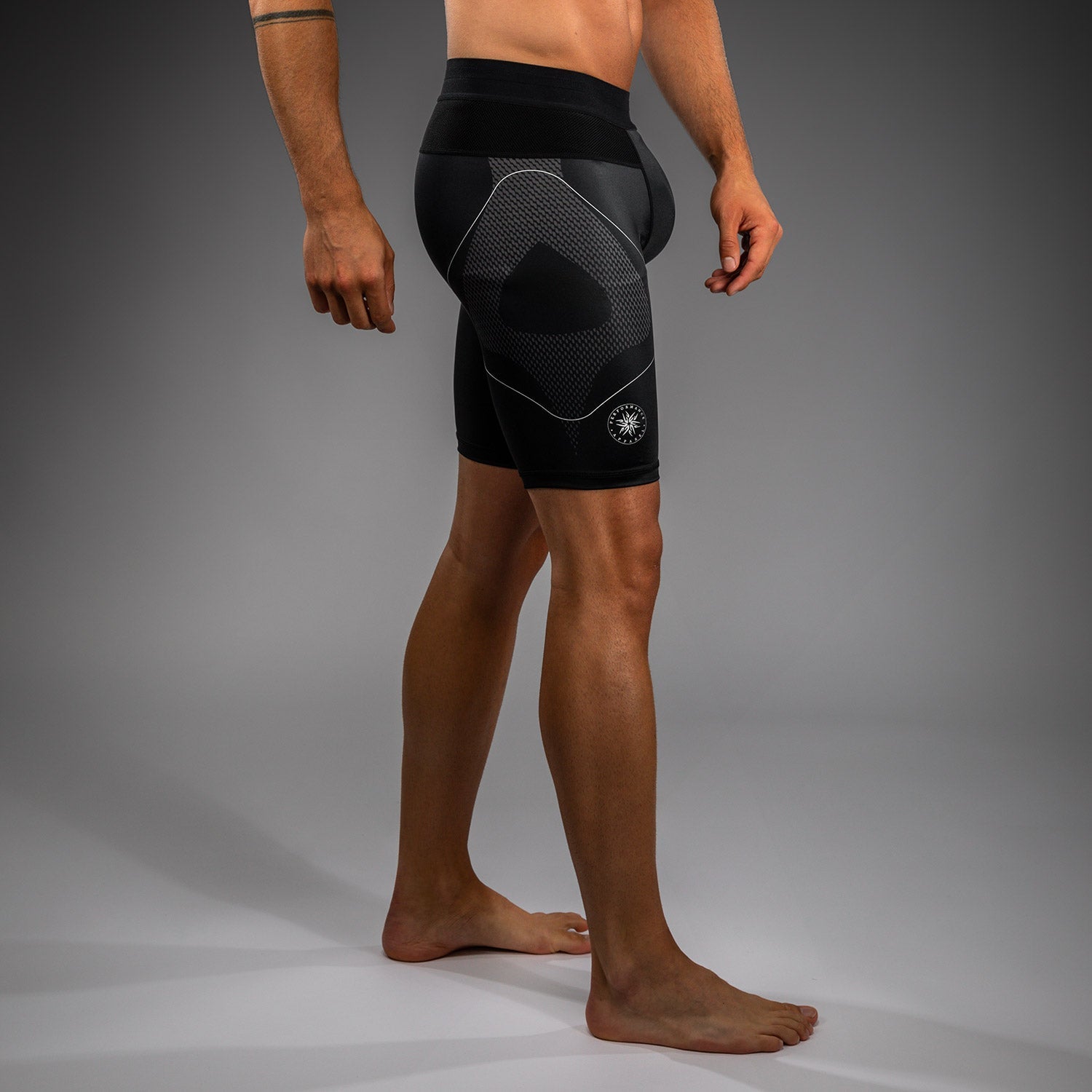 Venum Nexus Vale Tudo Šortky - Černá/Stříbrná