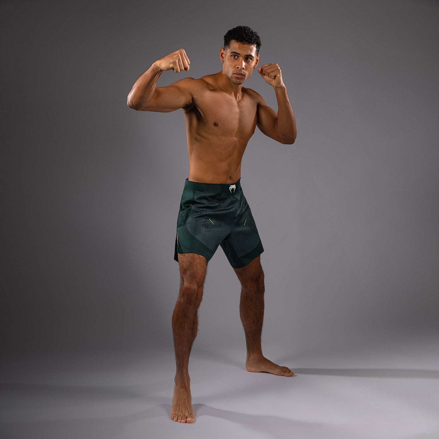 Venum Technical 3.0 Fight Shorts - Forest Green