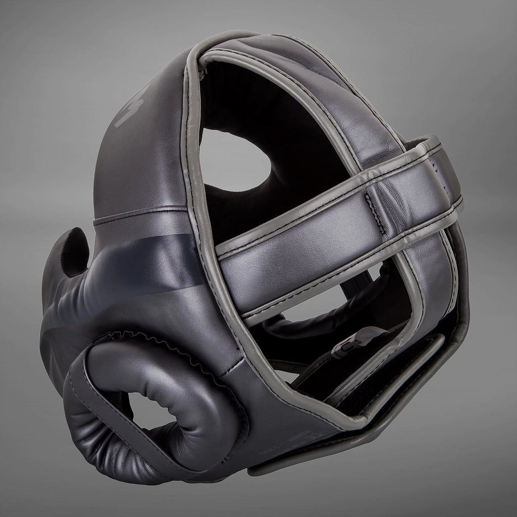 Venum Elite Headgear – Šedá/šedá