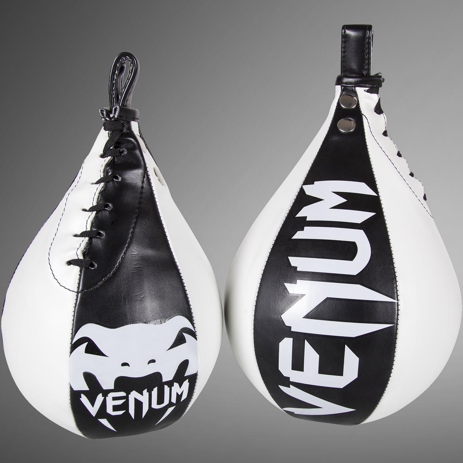 Venum Speed Bag - Koženka Skintex - Černá/Ledová