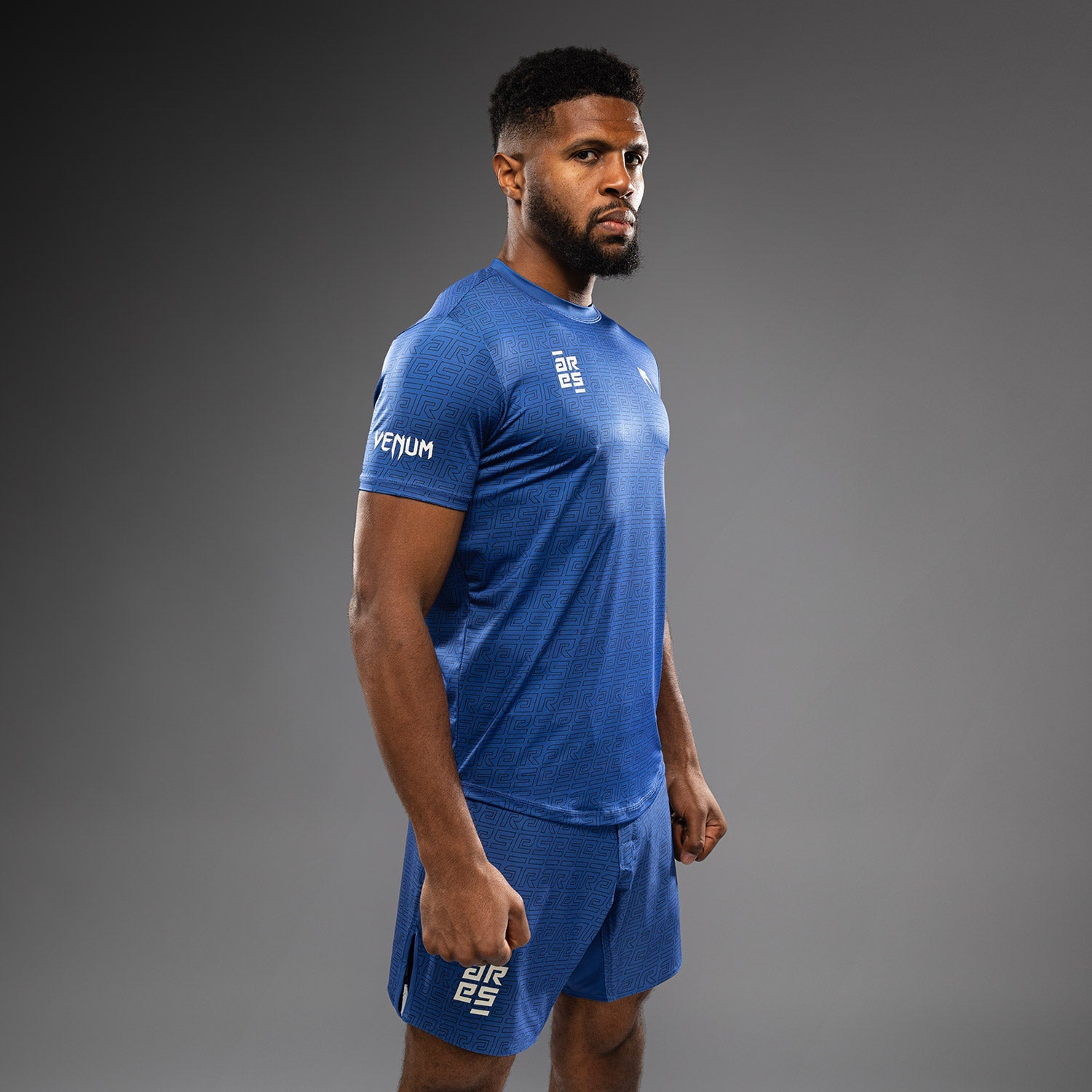 Venum x Ares Pánské tričko Dry-Tech - Královská modř