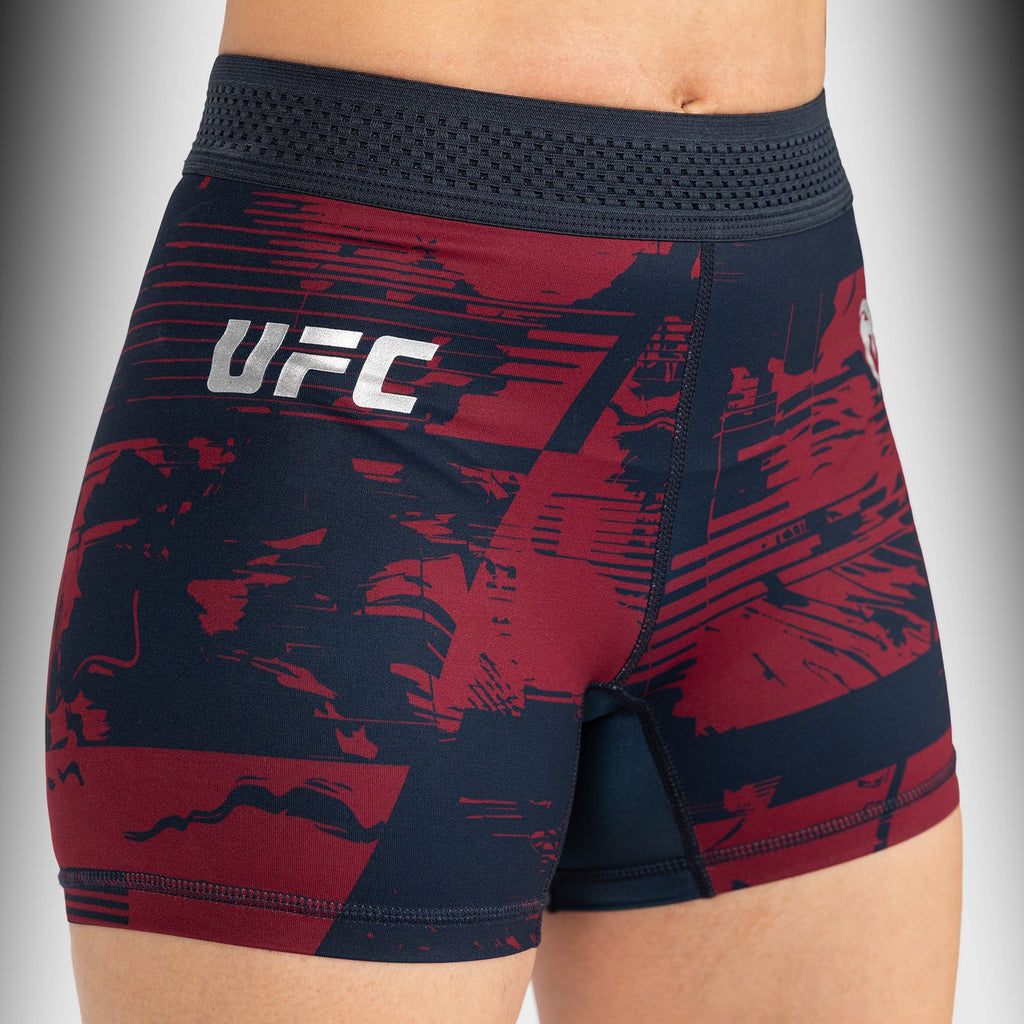 Dámské kraťasy UFC Zenith by Venum Burgundy Authentic Fight Week Performance Vale Tudo