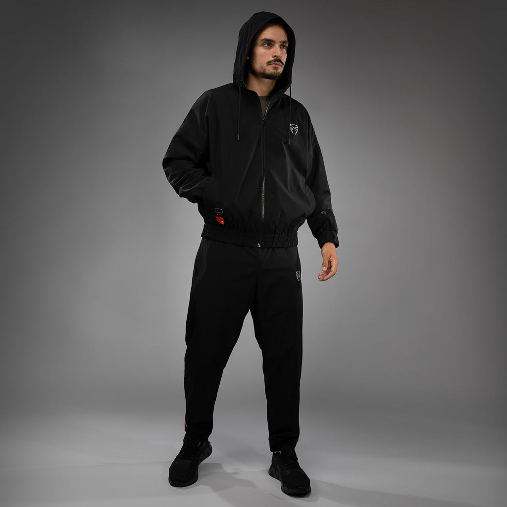 Venum Eclipse Track Jacket - Černá/Slonová kost