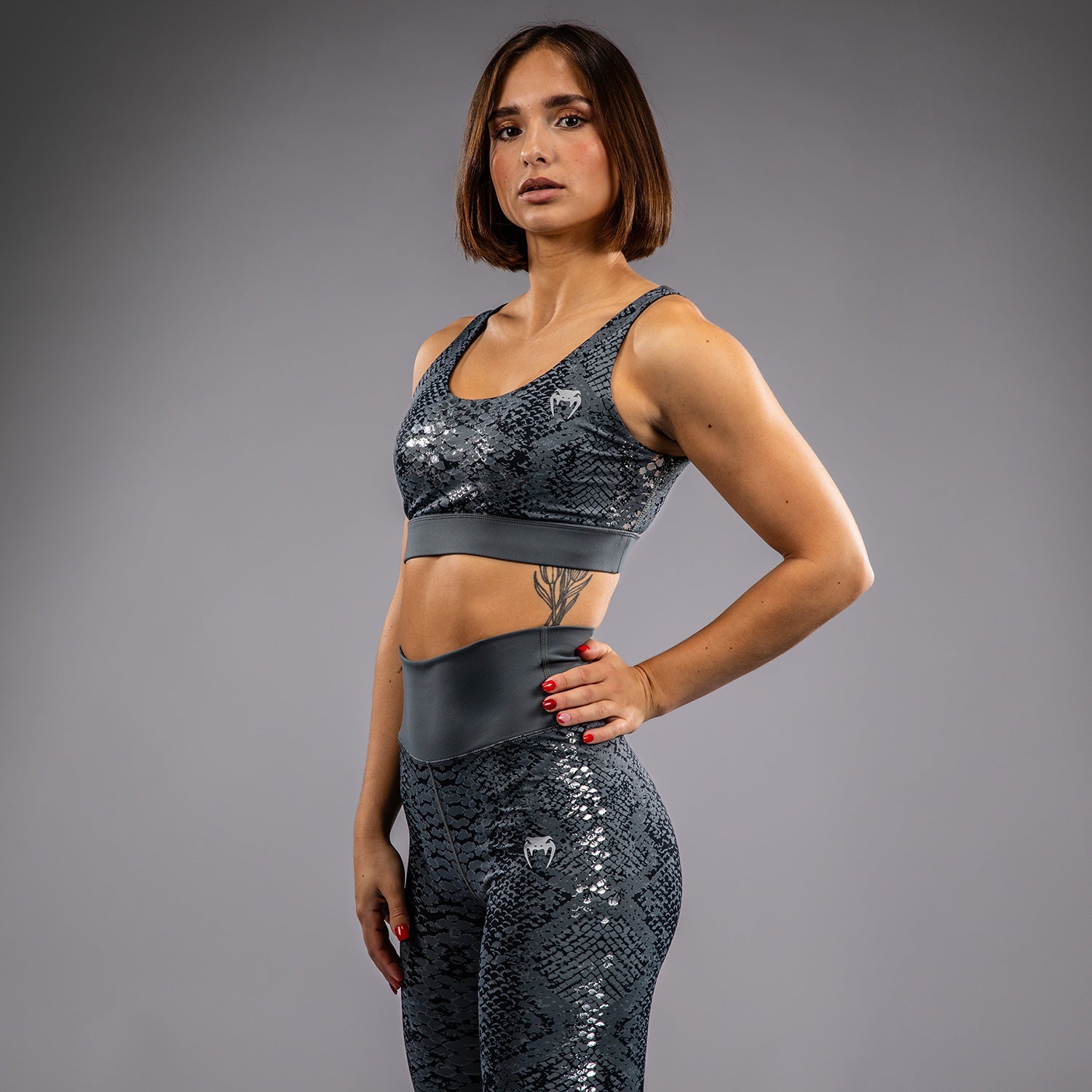 Venum Amazonia Dámská Sportovní Podprsenka - Tmavě Šedá