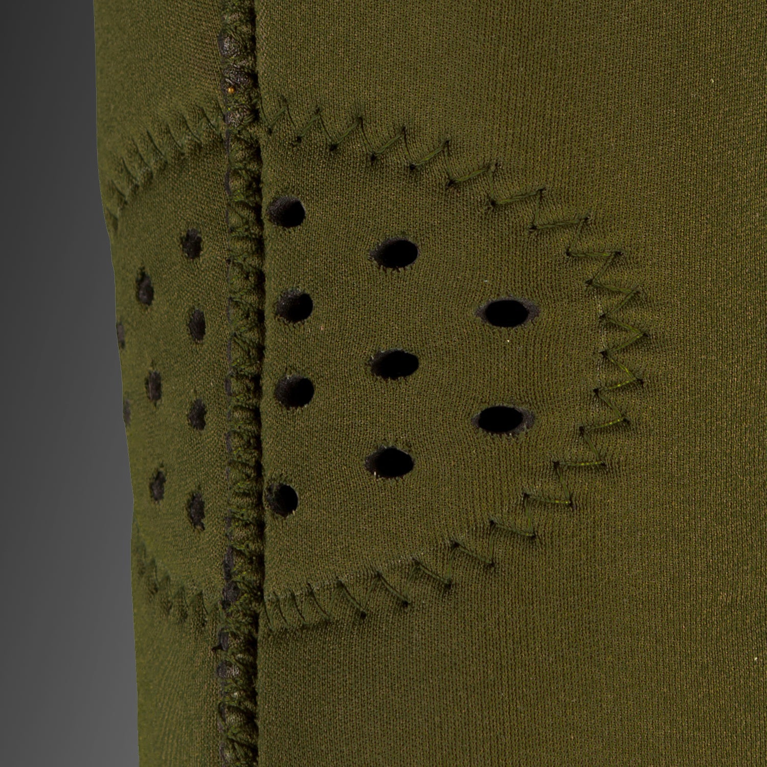 Venum Kontact Gelové chrániče kolen - Khaki/Černá