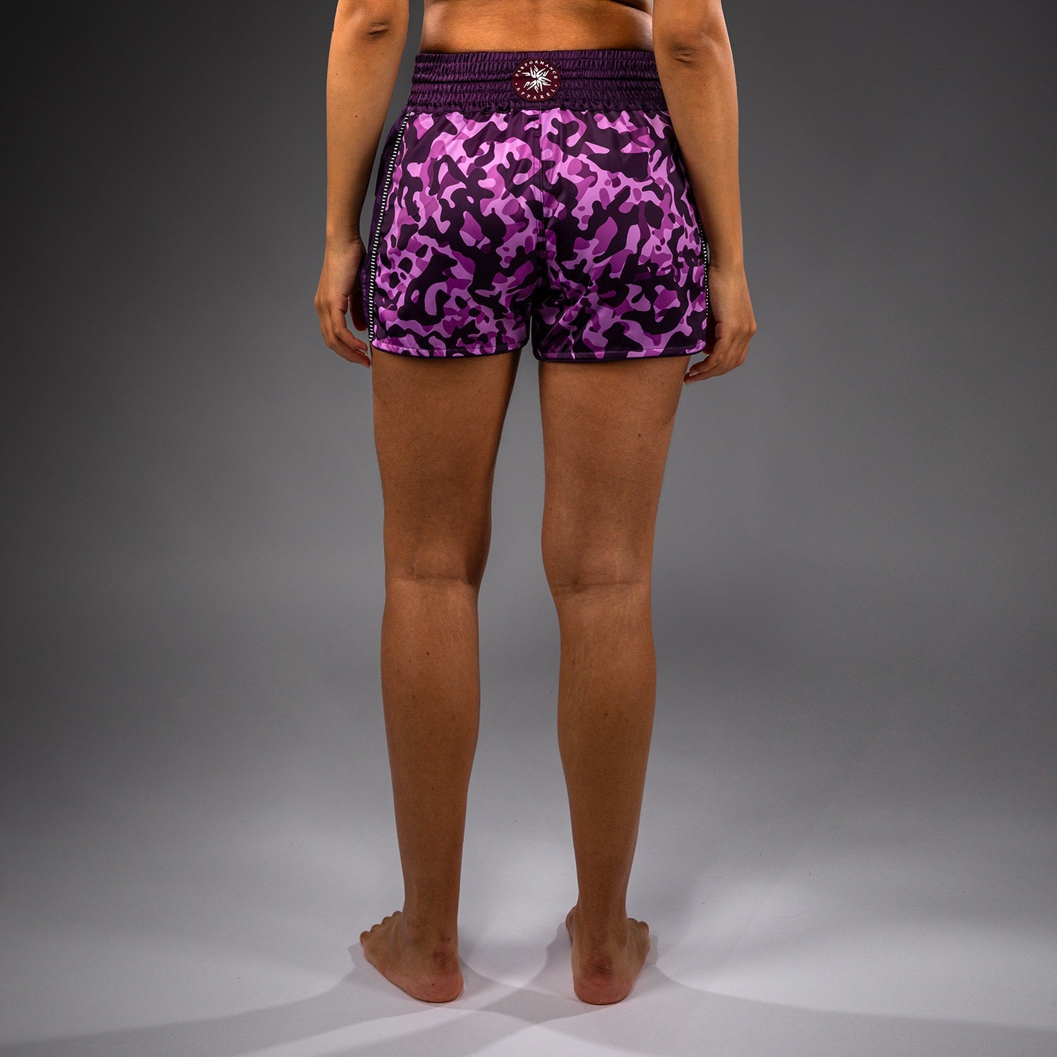 Venum Iris Muay Thai Shorts - Švestka/růžová