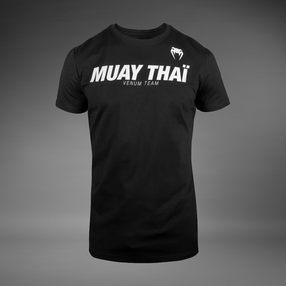 Venum Muay Thai VT Tričko - Černá/Bílá
