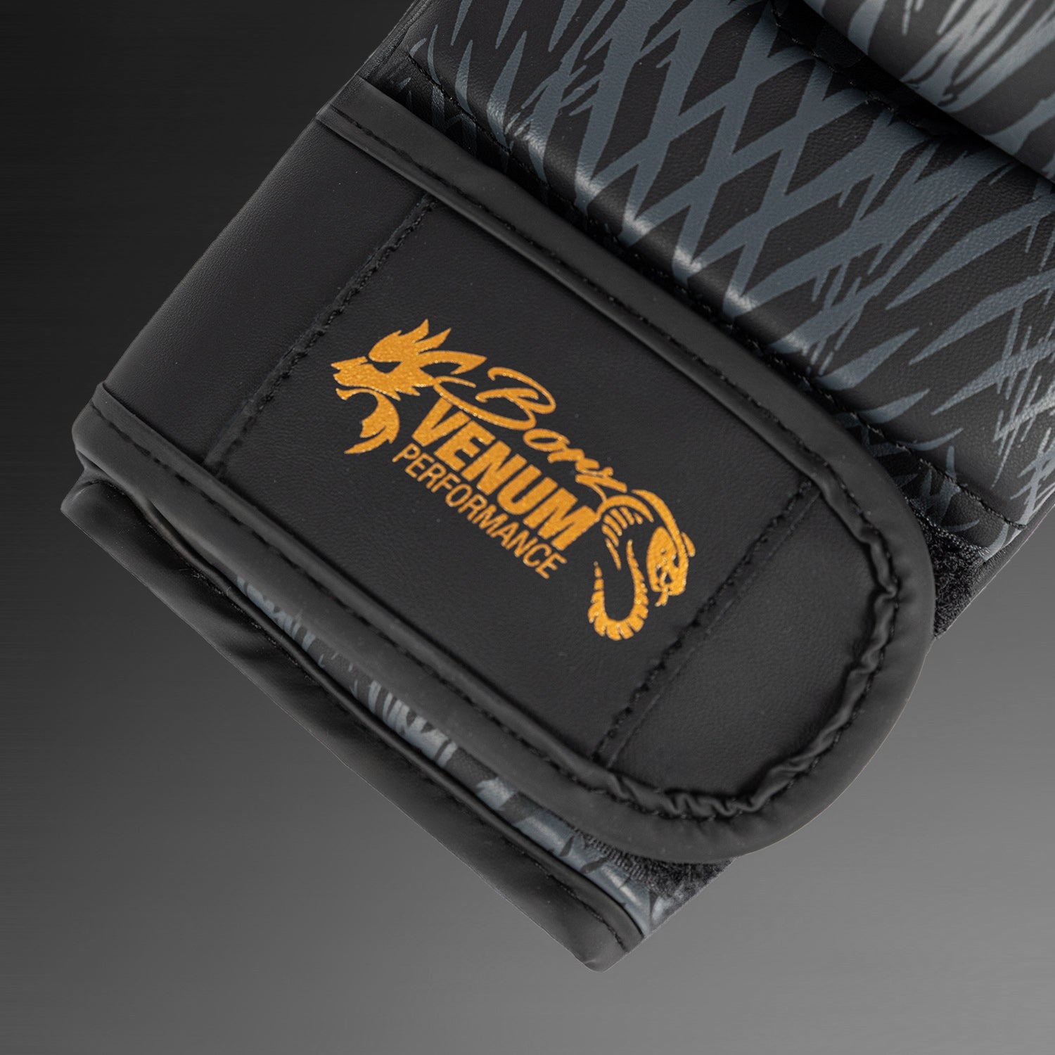 Venum x Chimaev Sparring Gloves - Black/Gold