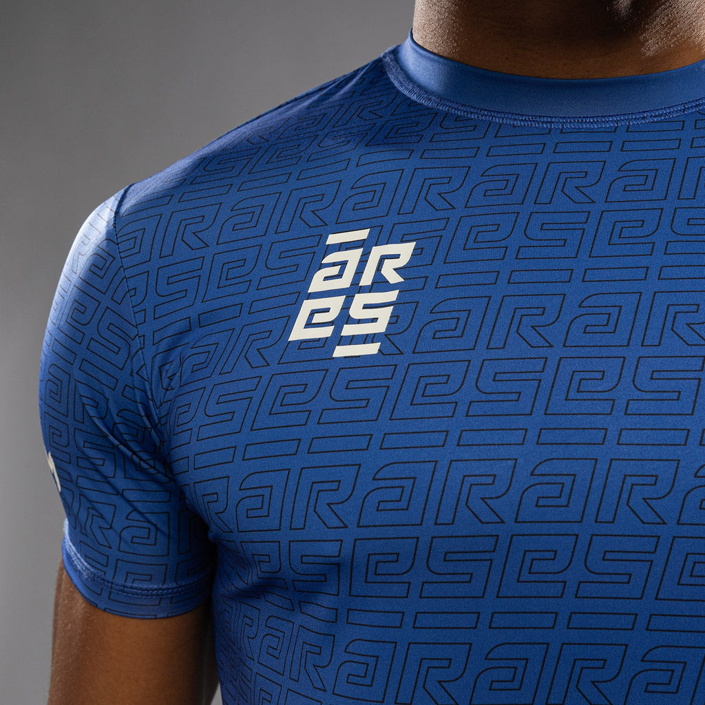 Venum x Ares Pánské tričko Dry-Tech - Královská modř