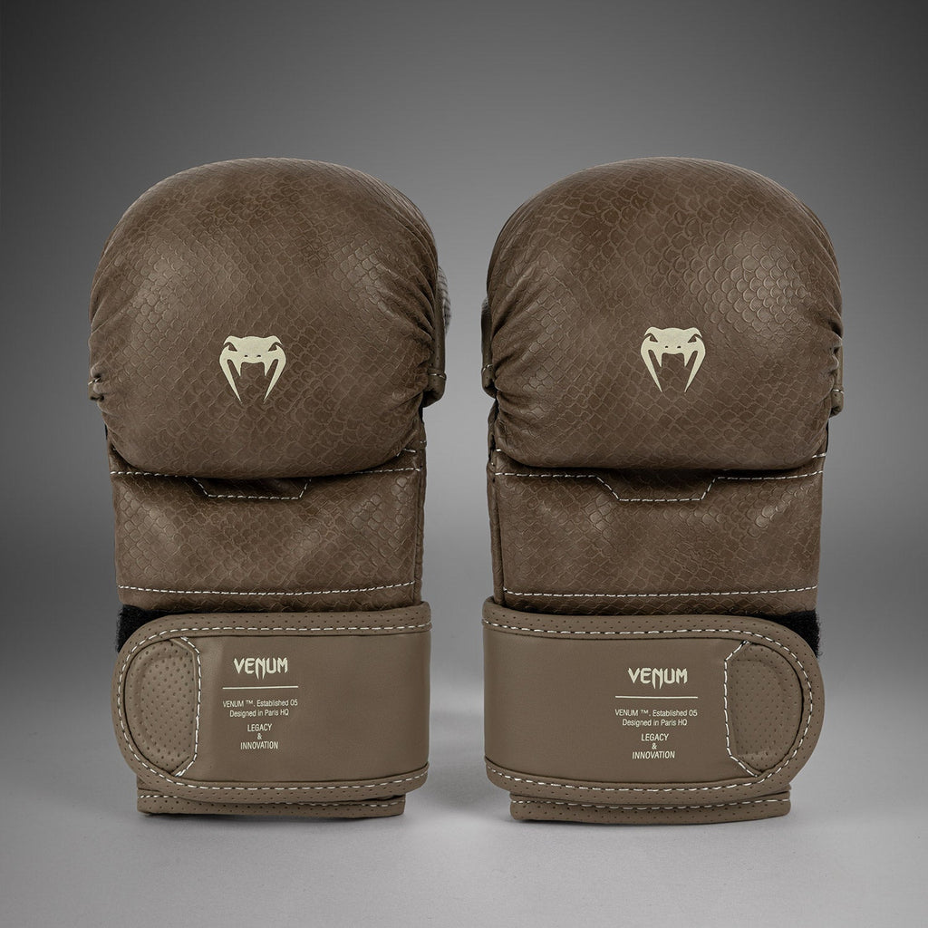 Venum Impact Evo Scales MMA Sparring Gloves - Brown