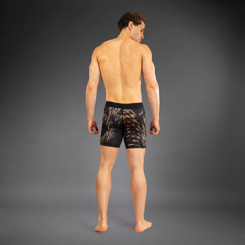 Venum Tiger Pánské Vale Tudo - Černá/Neonová Oranžová