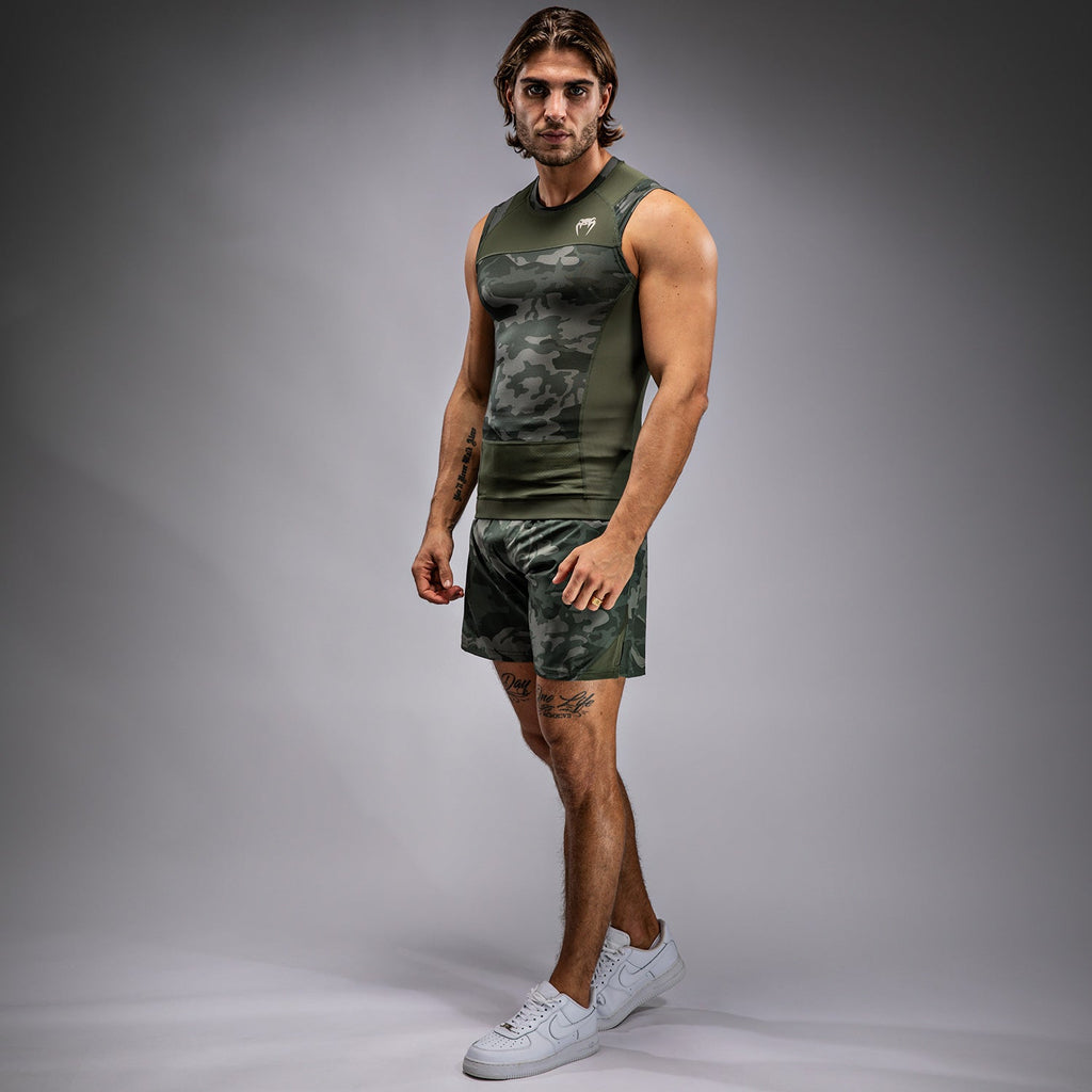 Venum G-Fit Air Pánský tílko Rashguard - Army Camo