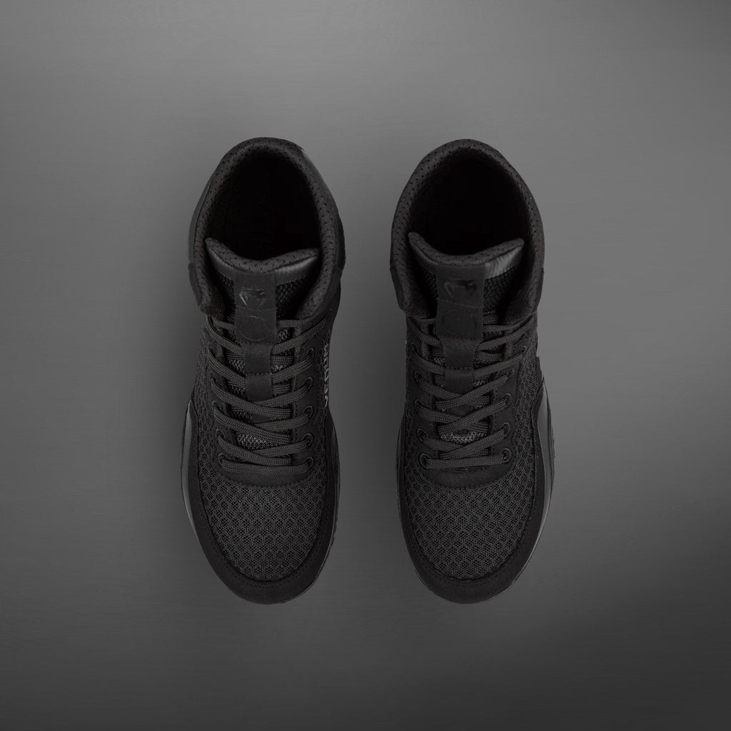 Venum Elite Zápasnické boty - Černá/Černá