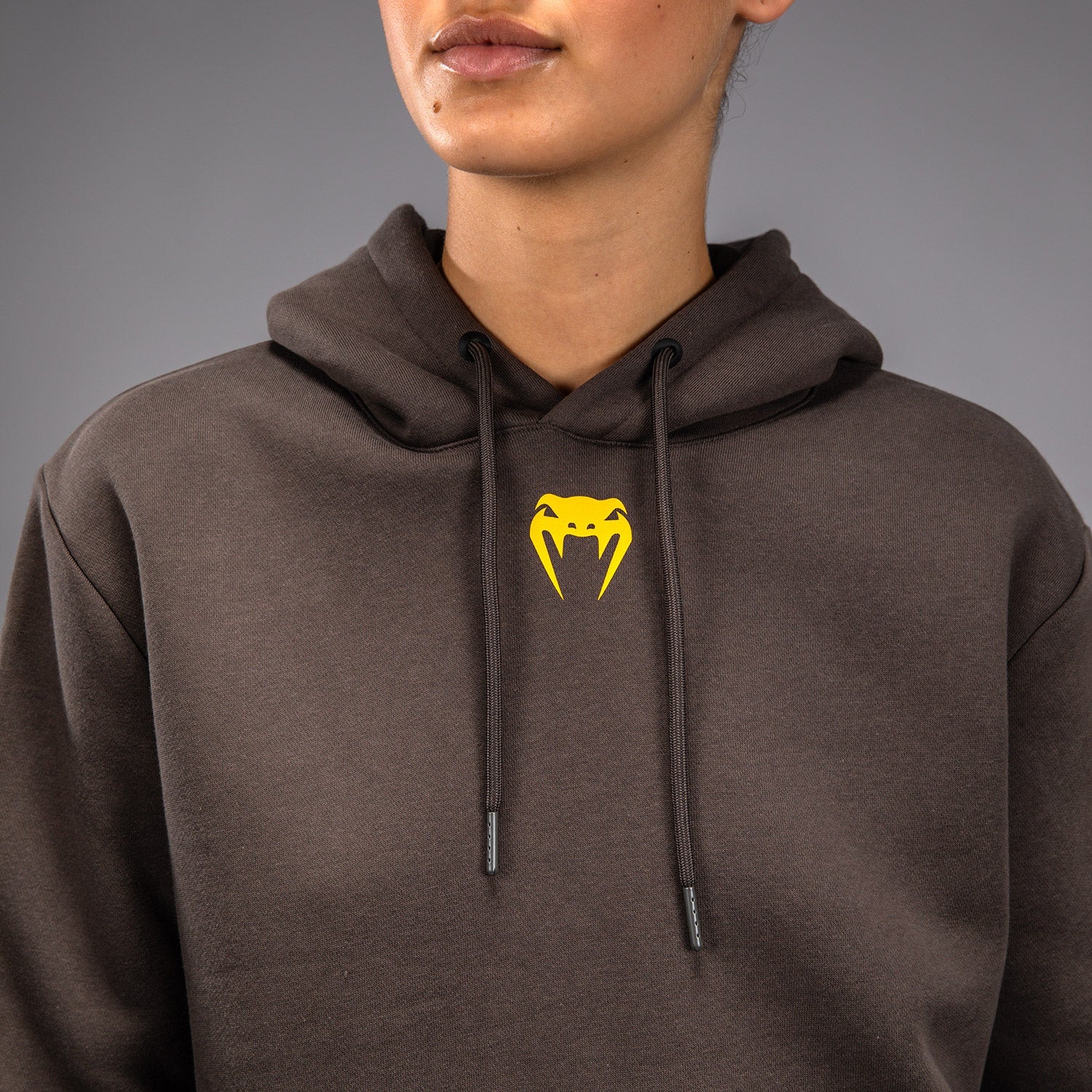 UFC Fusion by Venum Dámská mikina s kapucí - základní zemitě hnědá