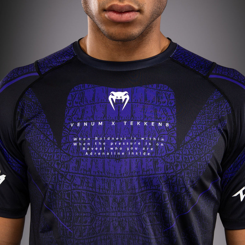 Venum x TEKKEN 8 Dry-Tech Tričko - Kazuya - Černá/Fialová