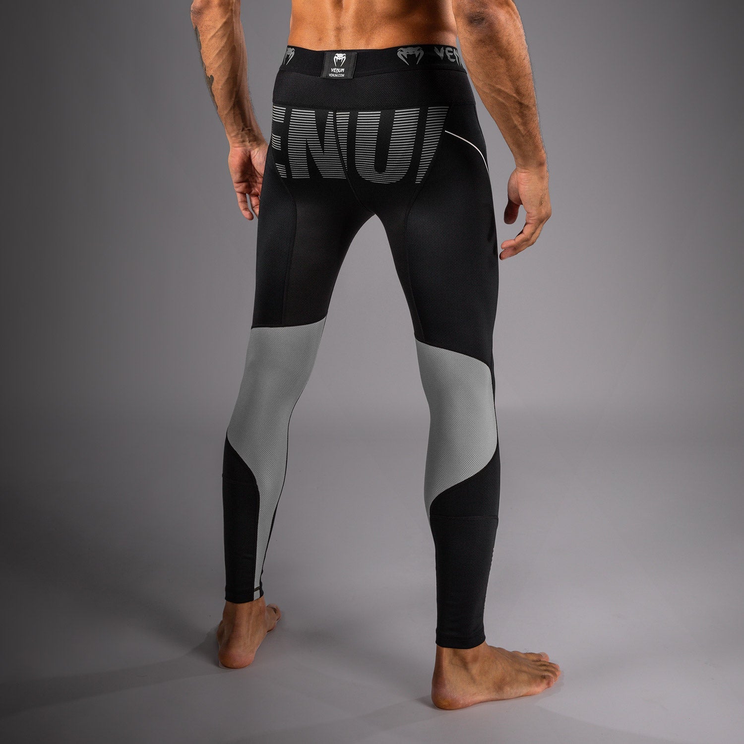 Venum Adrenaline Spodky - Černá/Stříbrná Šedá