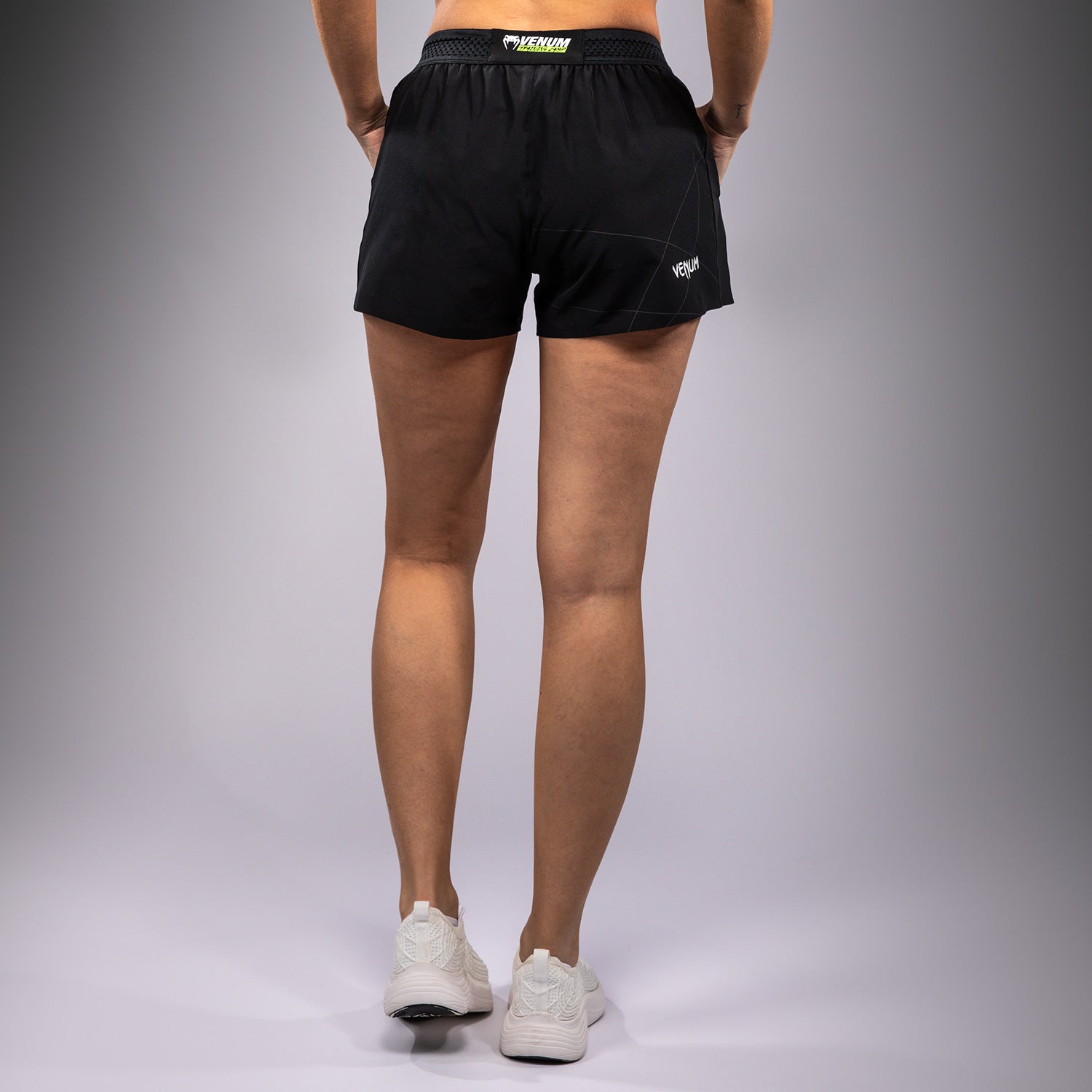 Venum Training Camp 4.0 Tréninkové šortky - Černá/Neonově zelená