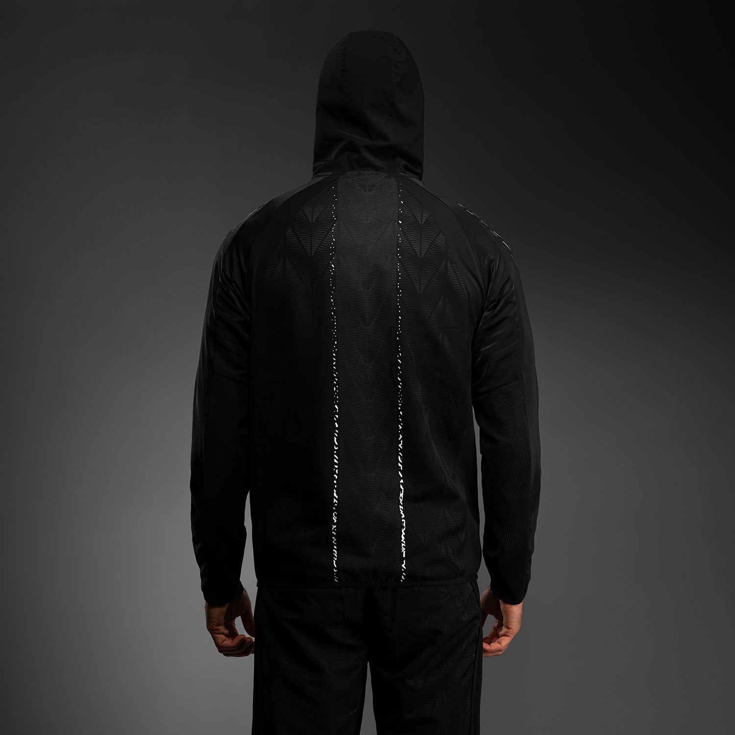 Pánská autentická mikina Venum UFC Zenith pro vstup do klece v černé barvě