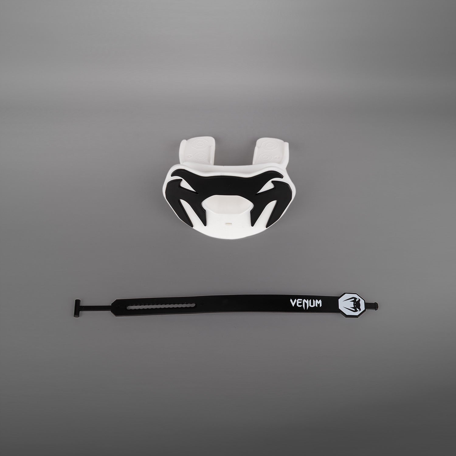 Venum Elite Lipguard Logo Edition - Bílá/Černá