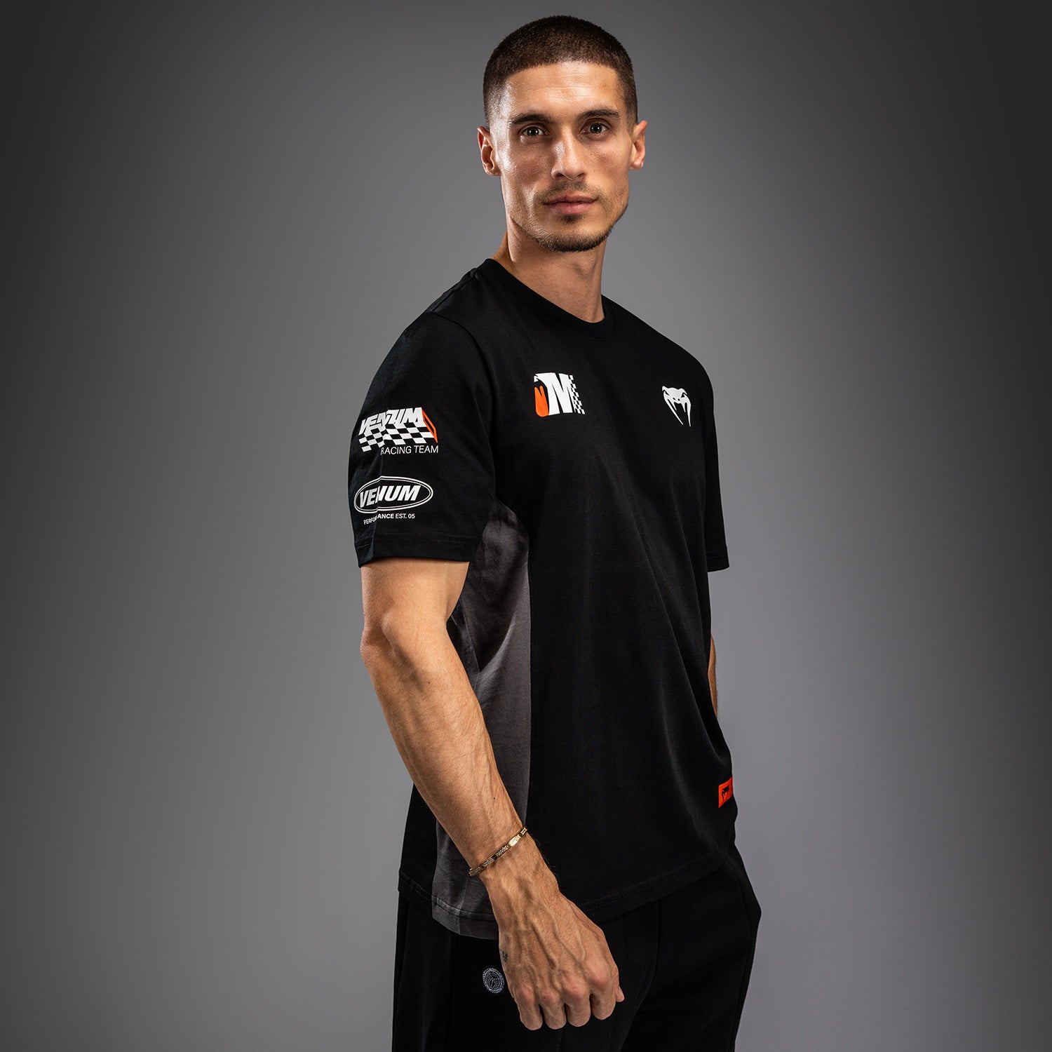 Venum Motorsport Tričko - Tmavě černá