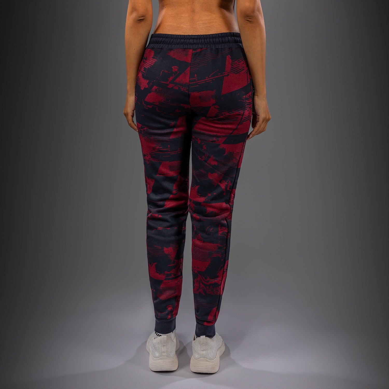 Dámské kalhoty UFC Zenith by Venum Authentic Fight Week v burgundy barvě