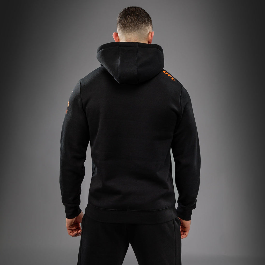 Pánská mikina UFC Zenith by Venum Black Authentic Fight Week Pullover Hoodie