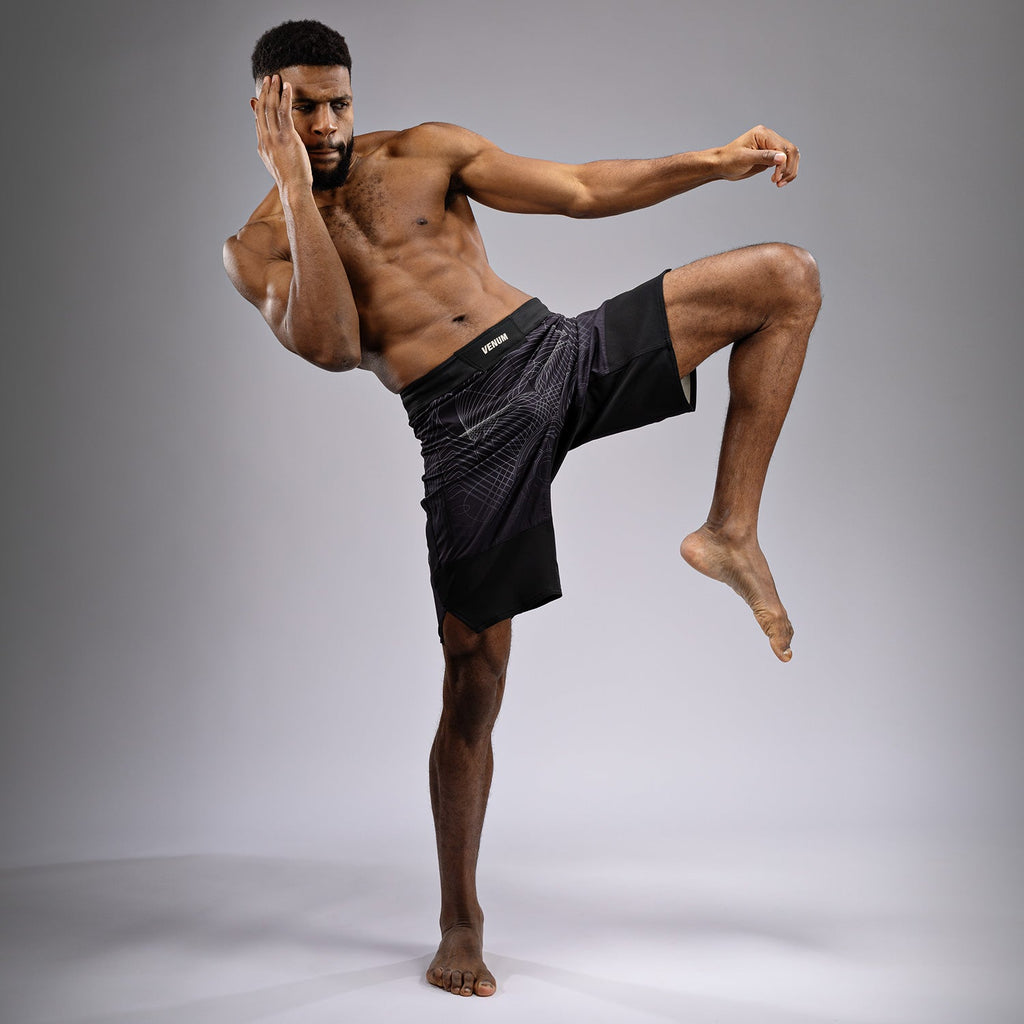 Pánské bojové šortky Venum G-Fit Air - tmavě černá/písková