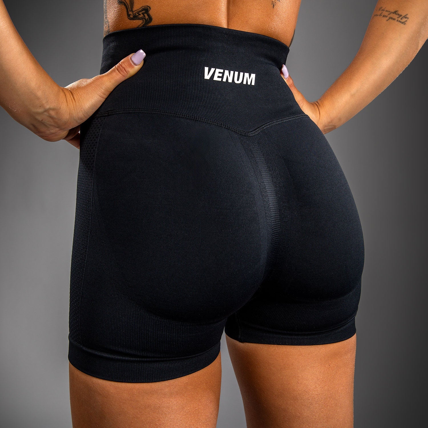 Venum Sculpt Vale Tudo Kraťasy - Černá/Bílá