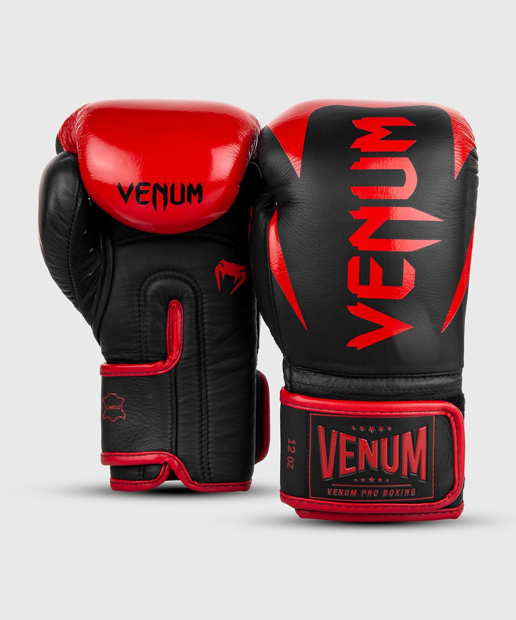 Venum Hammer Pro Boxerské rukavice Velcro - Černá/Červená