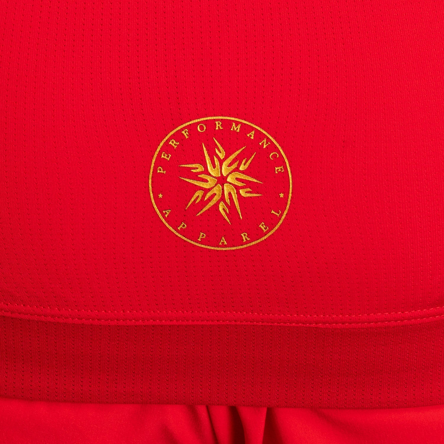 Venum x WOW FC Tričko s krátkým rukávem Rashguard - Fury Red/ Gold