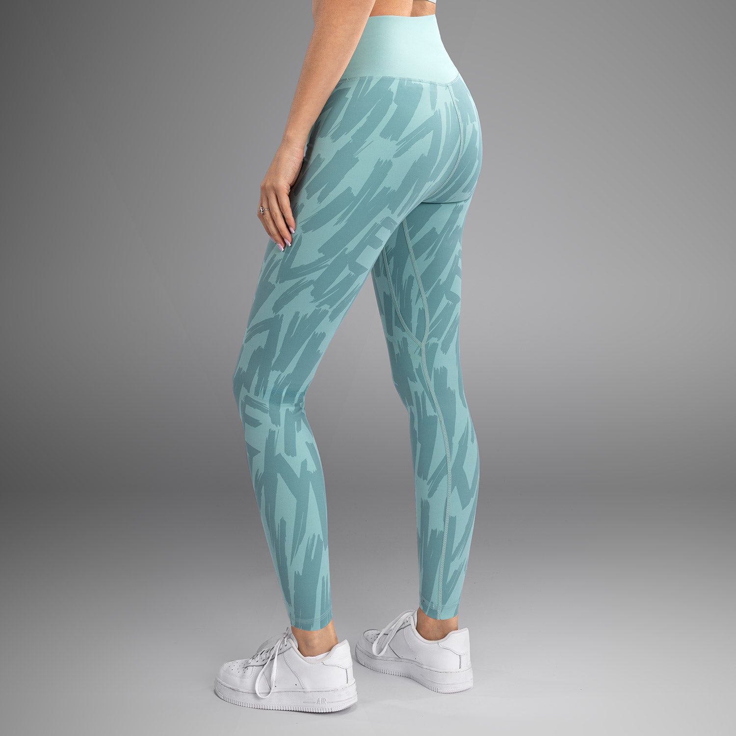 Dámské legíny Venum Graffiti - celá délka - Aqua