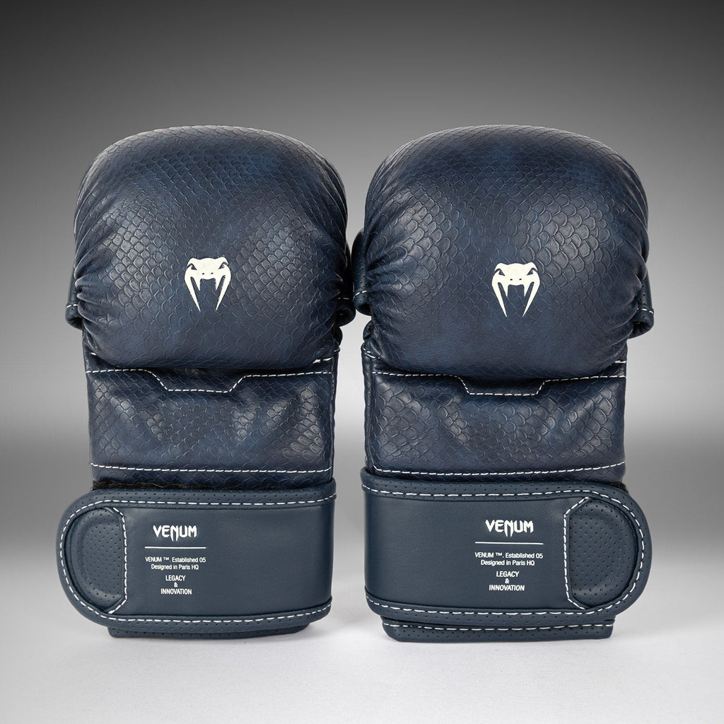 Venum Impact Evo Scales MMA Sparring Gloves - Midnight Blue