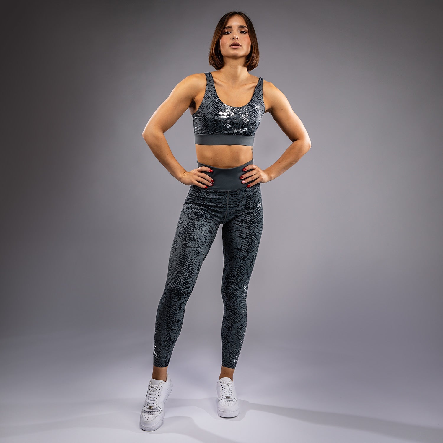 Venum Amazonia Dámská Sportovní Podprsenka - Tmavě Šedá