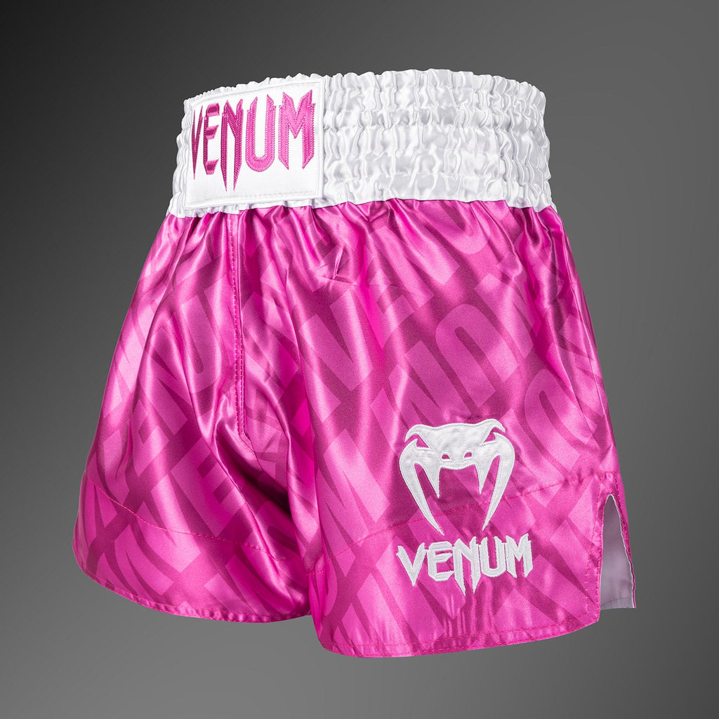 Venum Contender XT Muay Thai Shorts - Candy Pink/ Bílá